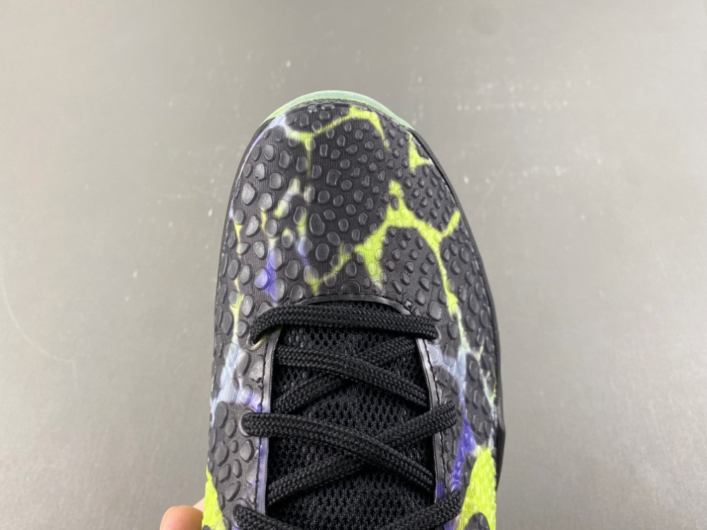 nike Kobe 6 Protro Coals Black / Venom Green IO6261-001