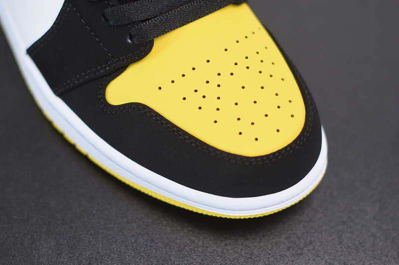 air jordan 1 mid se "yellow toe" 852542-071