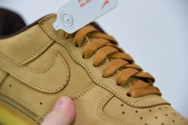 nike air force 1 low wheat dark mocha dc7504-700