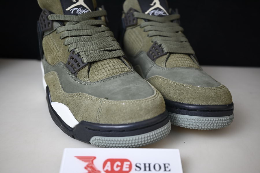 air jordan 4 craft "medium olive" fb9927-200