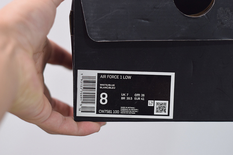 nike air force 1 low “sketch” in white/blue cw7581-100