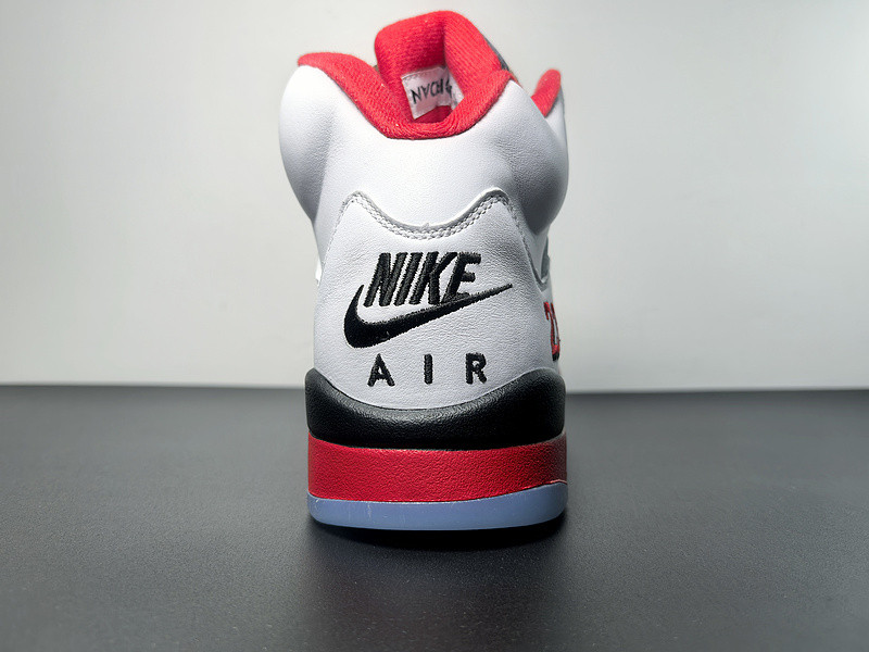 Air Jordan 5 Fire Red Black Tongue HQ7978-101