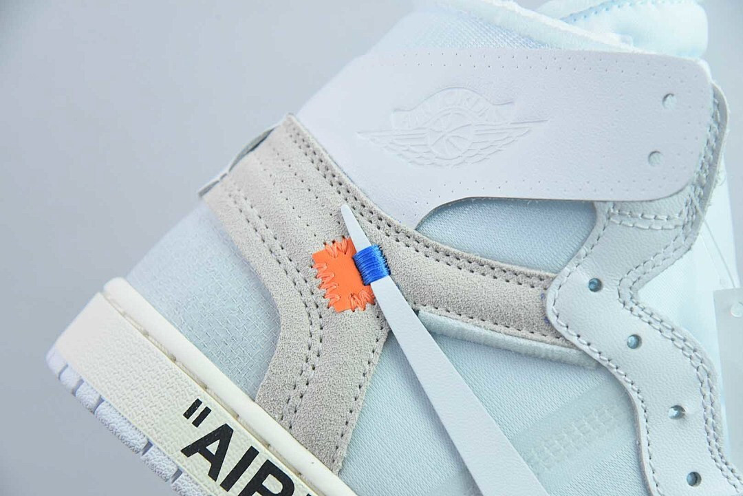 Off White x Air Jordan 1 High OG "ALASKA" AA3834-100