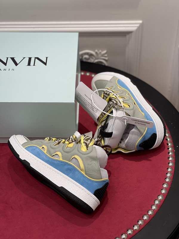 lanvin curb sneaker