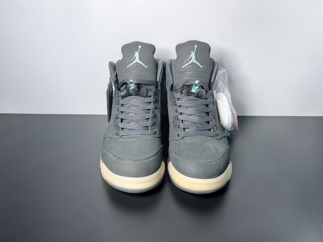 Air Jordan 5 Retro SoleFly Black Aurora Green IU0734-001