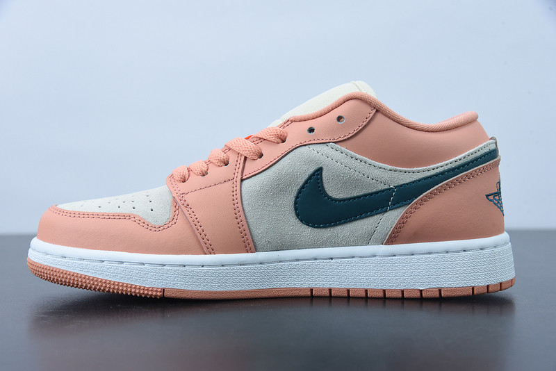air jordan 1 low “light madder root” dc0774-800