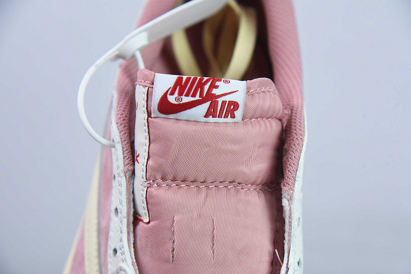 travis scott x air jordan 1 low og "shy pink" dm7866-106