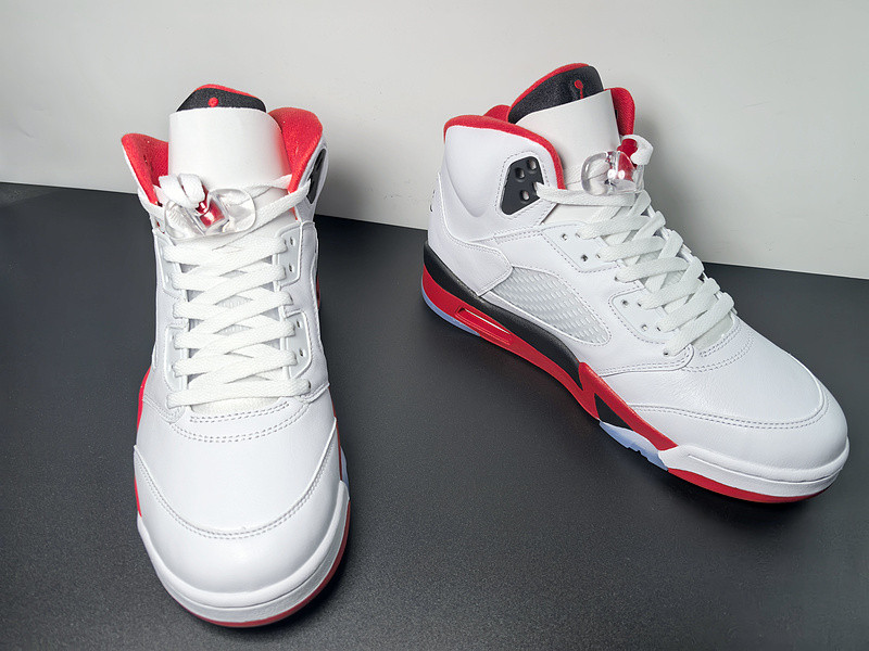 Air Jordan 5 Fire Red Black Tongue HQ7978-101