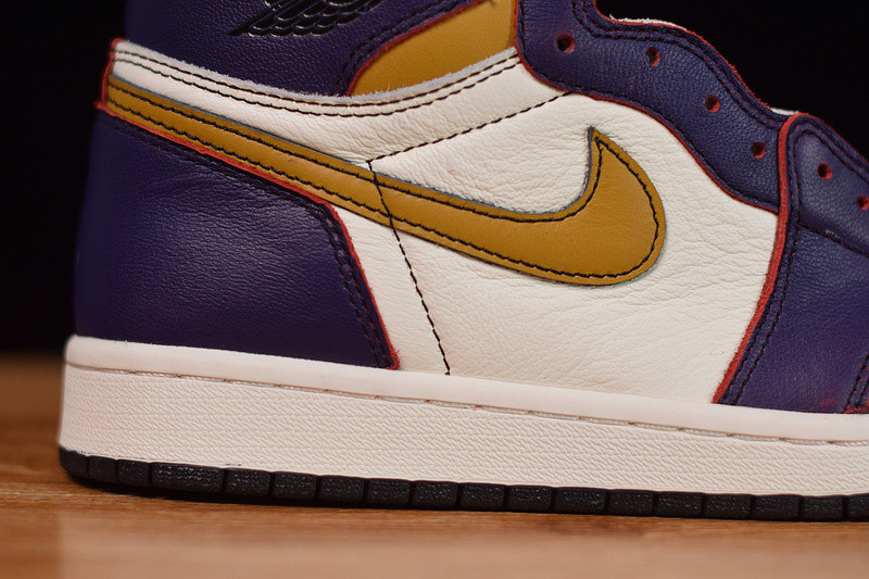 air jordan 1 retro high og defiant sb lakers cd6578-507