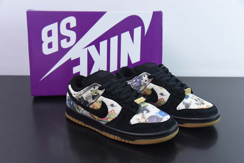 S*pr3m3 x nike sb dunk low rammellzee fd8778-001