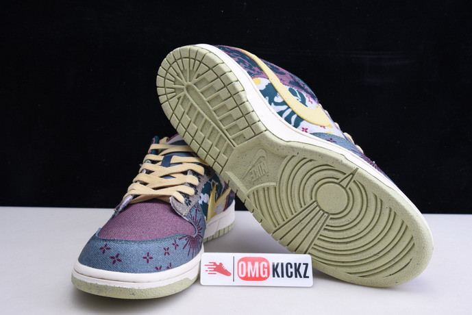 nike dunk low "lemon wash" cz9747-900