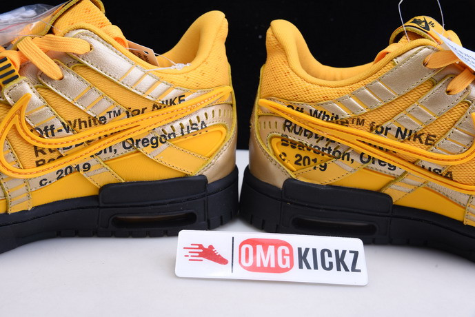 of nike air rubber dunk “”university gold“ cu6015-700