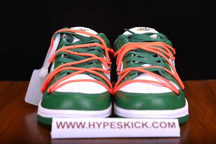 of nike dunk low leather green ct0856-100