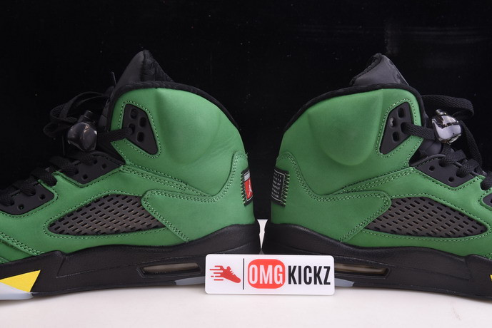 air jordan 5 oregon ducks ck6631-307